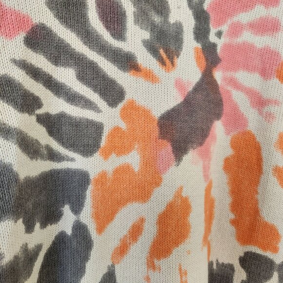 Lisa Todd Catching Rays Sweater V Neck Oversized Colorful Boho Soft Cute Small - Picture 5 of 12